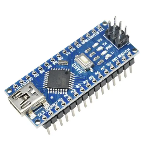 Nano V3.0 Atmega328p Ch340 Soldado 100% Compatible Con Arduino