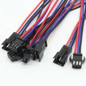 5x Pareja De Conectores Jst Sm 3 Pin Macho Hembra 150mm Baterias Lipo Nimh