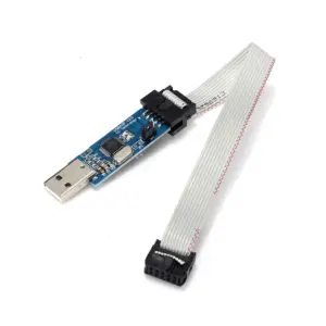Lc-01 51 Avr Programador, Isp Descarga, Usbasp Downloader Cable De Transferencia