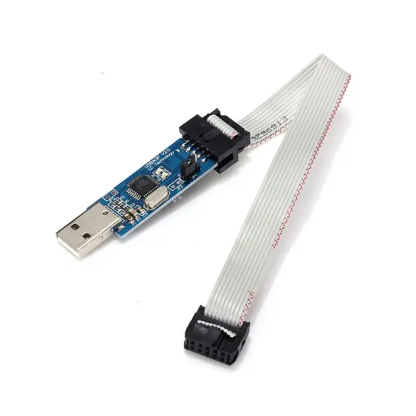 Lc-01 51 Avr Programador, Isp Descarga, Usbasp Downloader Cable De Transferencia