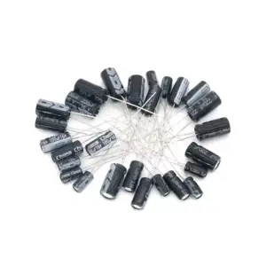 Pack 120 Condensadores Electroliticos 12 Valores X 10 Und