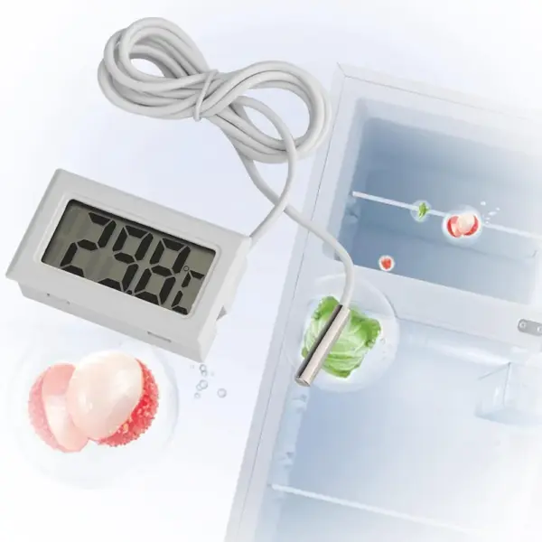 Termometro Digital Sonda 1m Externa Temperatura Lcd - Imagen 5