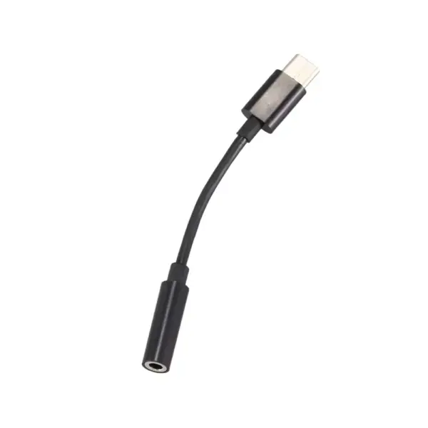 Adaptador Usb Tipo C 3.1 A Jack Hembra 3.5mm Color Negro - Imagen 6