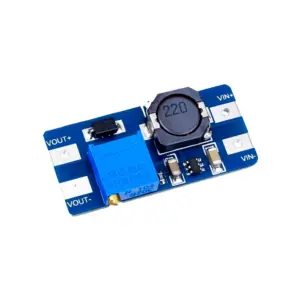 Regulador Elevador De Voltaje Mt3608, Ajustable Entrada 2 Vcc A 24 Vcc