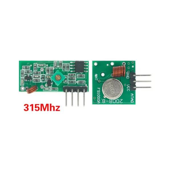 Arduino Rf Modulo Transmisor Y Receptor Inalambrico 315 Mhz