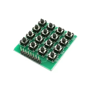 Teclado 4x4 Pulsadores Matriz 16 Teclas Tactil Arduino