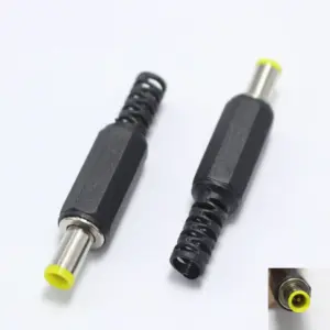 Conector Alimentacion Macho Dc Jack 5,0mm X 3.0mm Aereo