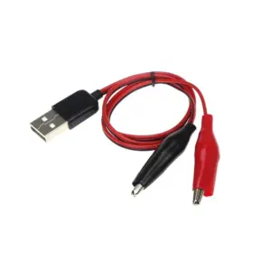 Cable Usb A Pinzas Cocodrilo Alimentacion 5v