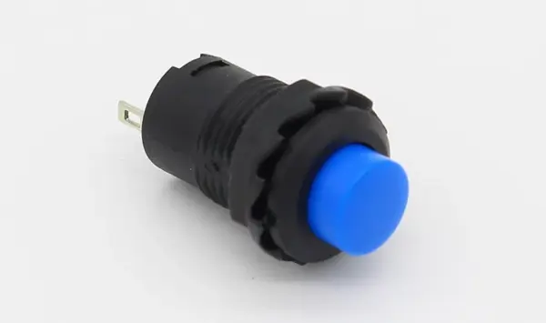 2x Interruptor Azul Redondo 12 Mm Empotrable 2 Posiciones - Imagen 6