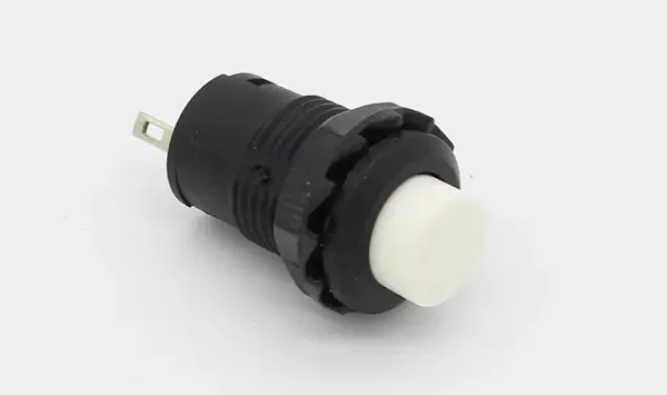 2x Interruptor Blanco Redondo 12 Mm Empotrable 2 Posiciones