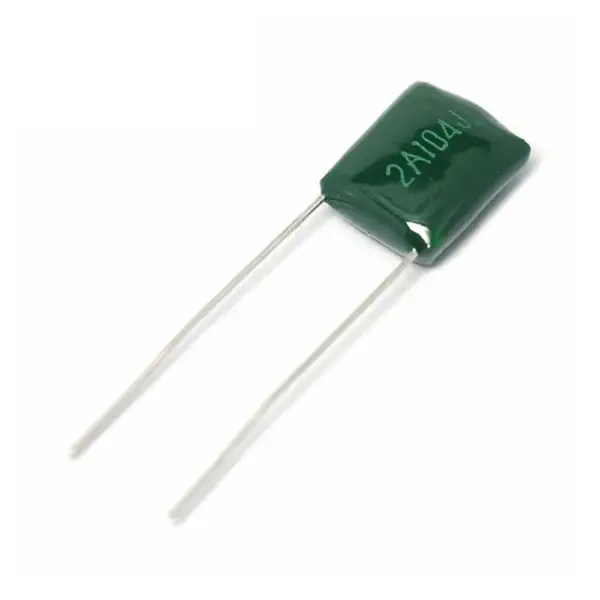 12x Condensador Poliester 100nf 100v 2a104j - Imagen 2
