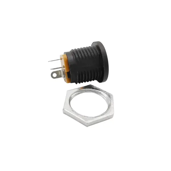 5x Conector Dc Jack Hembra 5,5x2,1mm Montaje Superficie - Imagen 2