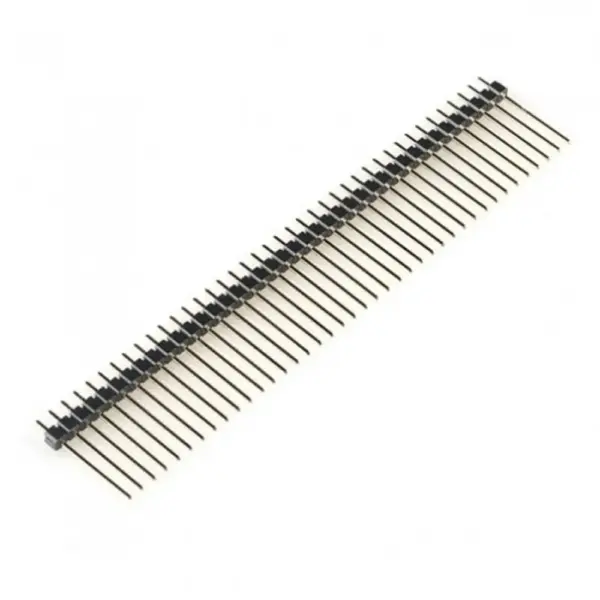 5x Tira 40 Pines 2,54 Mm 19 Mm Largo Pines