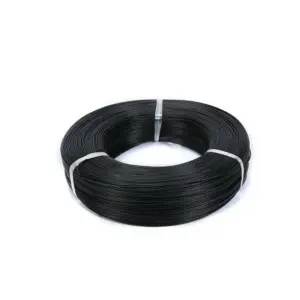 10 metros Cable AWG24 NEGRO trenzado