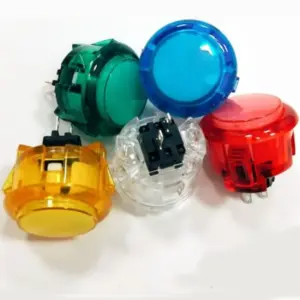 Pulsador Arcade 30mm con led