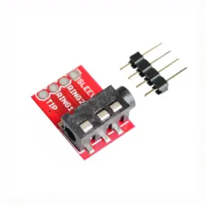 2x Cjmcutrrs 3.5mm Audio Mp3 Stereo Headset Video Microfono Interfaz Modulo