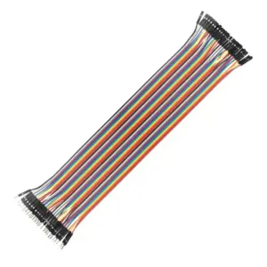 40x Cables 30cm Macho Hembra Jumper Dupont 2,54