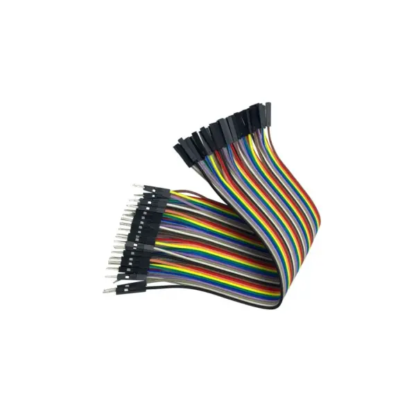 40x Cables 30cm Macho Hembra Jumper Dupont 2,54 - Imagen 2