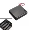 Portapilas Battery Holder 4xaa Porta 4 Pilas Con Interruptor