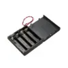 Portapilas Battery Holder 4xaa Porta 4 Pilas Con Interruptor - Imagen 2