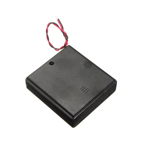 Portapilas Battery Holder 4xaa Porta 4 Pilas Con Interruptor - Imagen 3