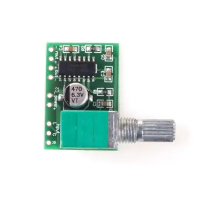 Pam8403 2x3w Potenciometro Dual Channel Audio Stereo Amplifier Board - Imagen 2