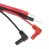2 Cables Sondas Para Polimetro Multimetro 80cm Puntas Pinza Conector - Imagen 3