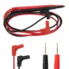 2 Cables Sondas Para Polimetro Multimetro 80cm Puntas Pinza Conector - Imagen 5