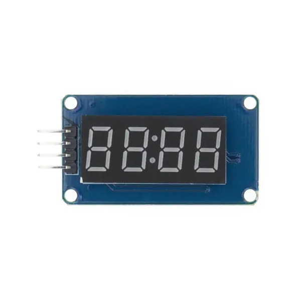 Modulo Display Digital Tm1637 4 Dígitos Led Reloj Arduino Raspberry Pi - Imagen 2