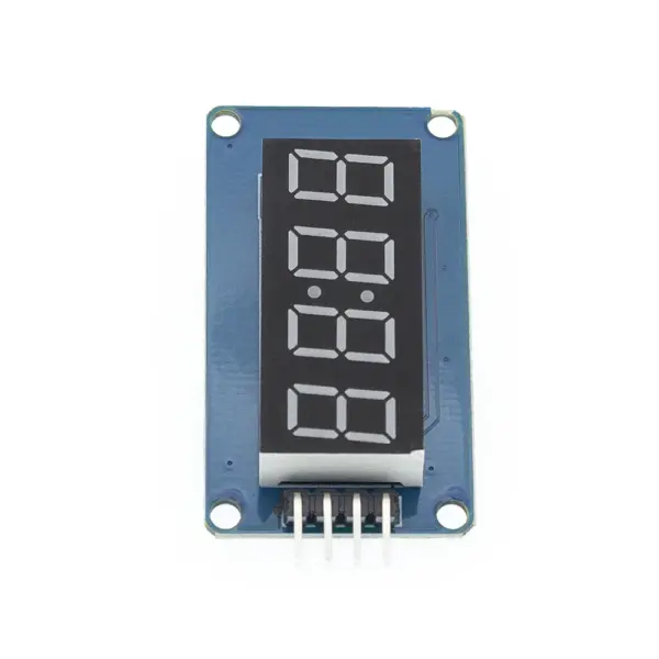 Modulo Display Digital Tm1637 4 Dígitos Led Reloj Arduino Raspberry Pi - Imagen 3