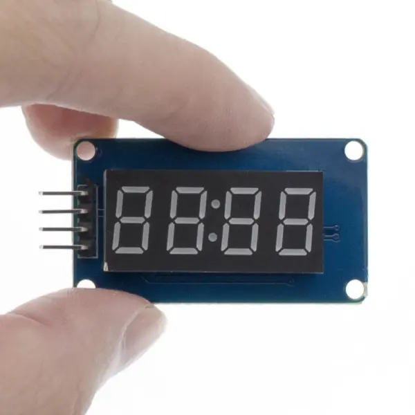 Modulo Display Digital Tm1637 4 Dígitos Led Reloj Arduino Raspberry Pi - Imagen 4