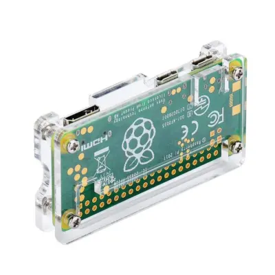Carcasa Raspberry Pi Zero Y W Transparente Acrilica Dispador Gpio Shell Case - Imagen 2