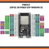 Placa de desarrollo Nodemcu ESP32 WiFi + Bluetooth ESP WROOM 32 38 Pines - Imagen 3