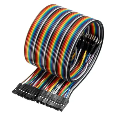 Faja 40 Lineas Cables 40 Cm Macho Hembra Jumper Dupont 2,54