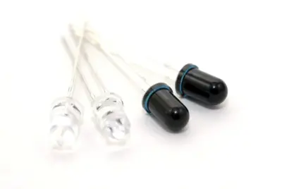 Kit 5 Diodo IR emisor y 5 Sensor IR receptor 5mm infrarrojo