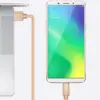 CABLE USB-C ALUMINIO TRENZADO MÓVIL TABLET TIPO C 1m ORO NYLON - Imagen 4
