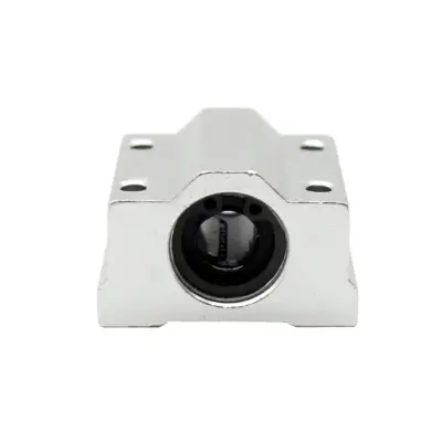 Sc8uu Cojinete Soporte 8mm Lineal Rail Eje Rodamiento Lm8uu Cnc Impresora 3d - Imagen 3
