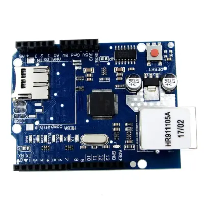 Shield Ethernet Y Microsd W5100 Para Arduino - Imagen 5