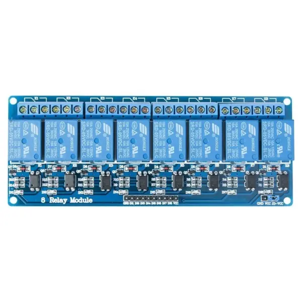 Modulo 8x Rele 10a 250v Optoacoplado 5v