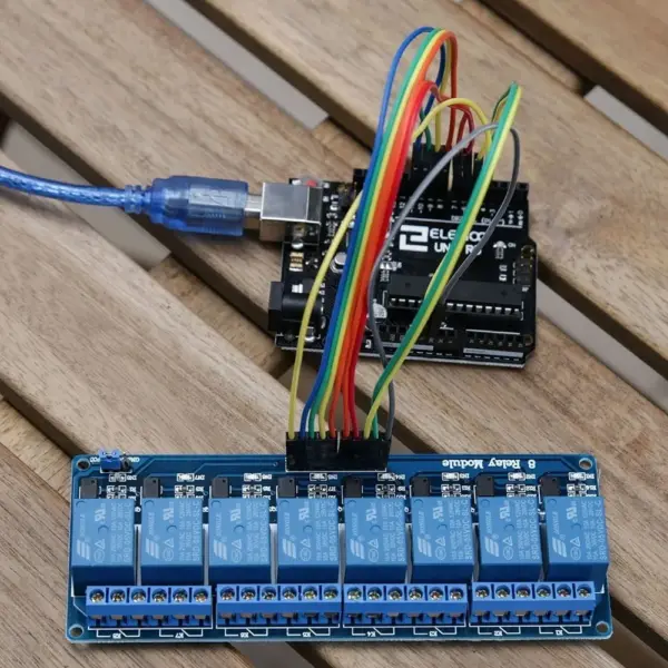 Modulo 8x Rele 10a 250v Optoacoplado 5v - Imagen 4