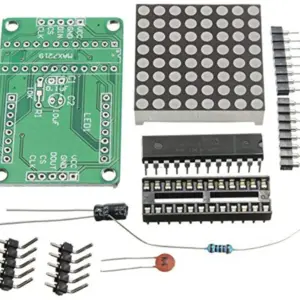 Kit Para Ensamblar Display Matriz 8×8 Led Con Max7219 Arduino