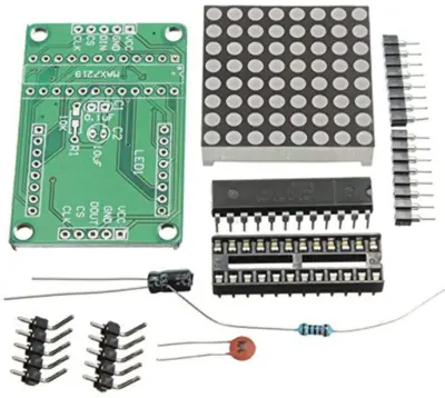 Kit Para Ensamblar Display Matriz 8x8 Led Con Max7219 Arduino