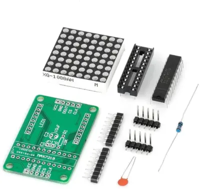 Kit Para Ensamblar Display Matriz 8x8 Led Con Max7219 Arduino - Imagen 3