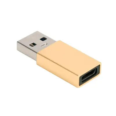 Adaptador USB Tipo C 3.1 a Usb Macho Color Bronce - Imagen 3