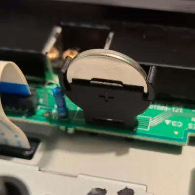 Pack Pila recargable ML2032 + porta pilas para sega dreamcast - Imagen 3