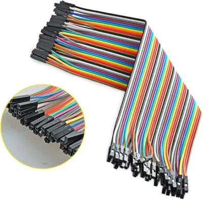 40 Cables Hembra - Hembra 20cm Jumpers Dupont 2,54 - Imagen 4