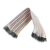 Faja 40 Lineas Cables 30 Cm Macho Macho Jumper Dupont 2,54 - Imagen 2