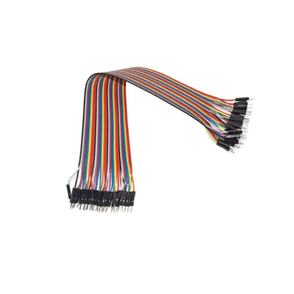 Faja 40 Lineas Cables 30 Cm Macho Macho Jumper Dupont 2,54 - Imagen 4