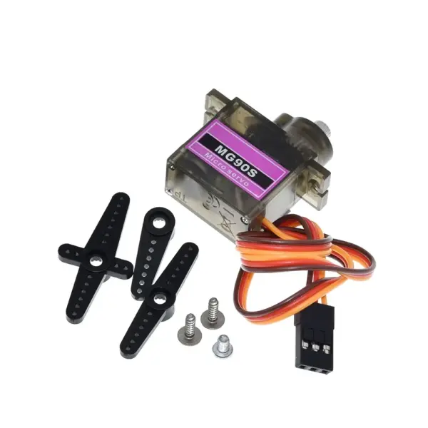 Micro Servo Engranajes Metalicos Compatible Con Mg90s Towerpro