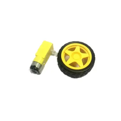Motor Con Rueda Y Reductora Arduino Smart Car Robot